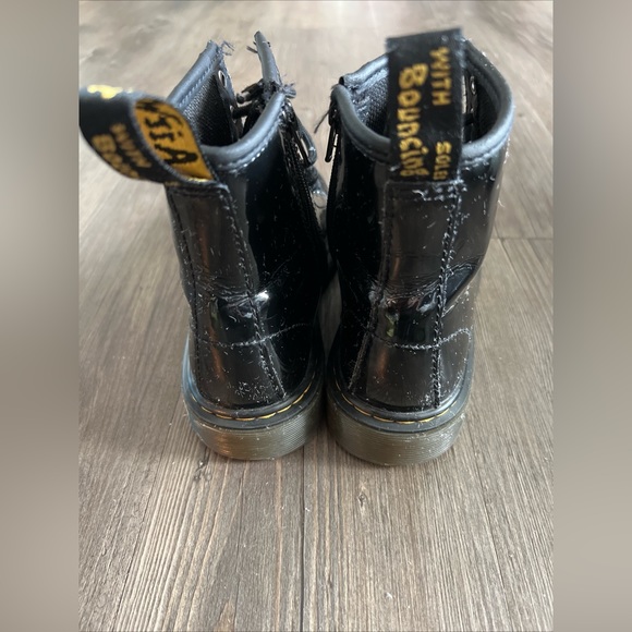 Dr. Doc Martens 1460 Glitter J Ankle Boot Women’s Size 4 / Girls Youth Size 3 - Picture 3 of 8